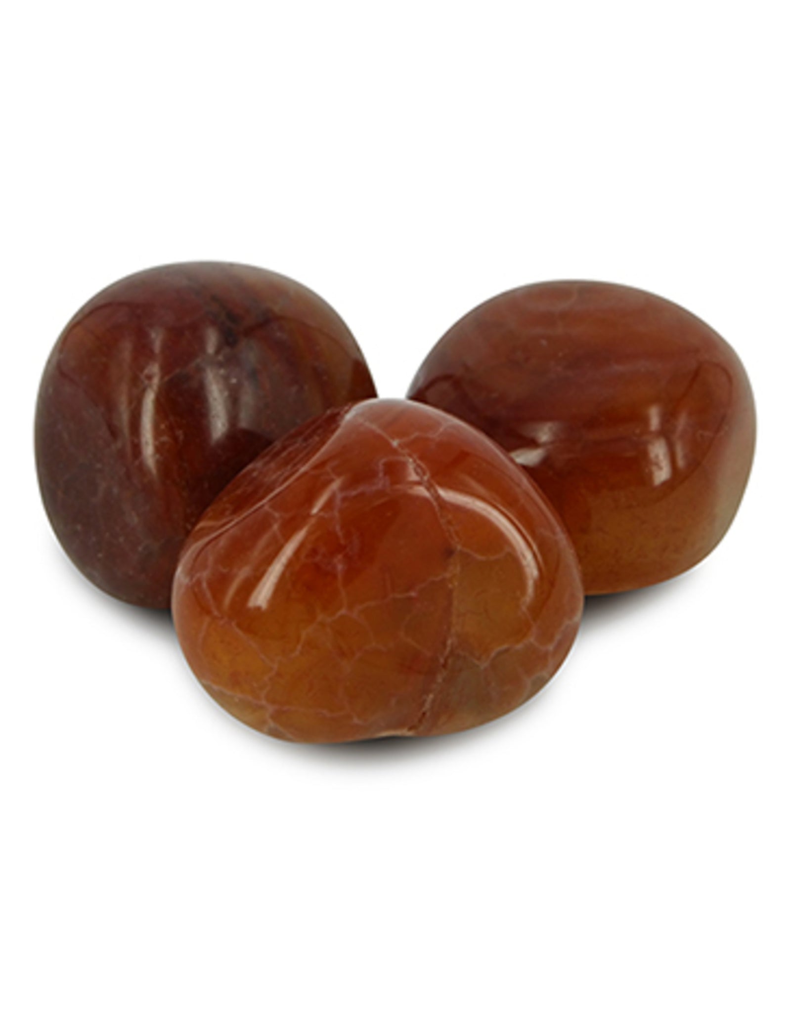 Agaat vuur trommelstenen 500 gr. (mt3)