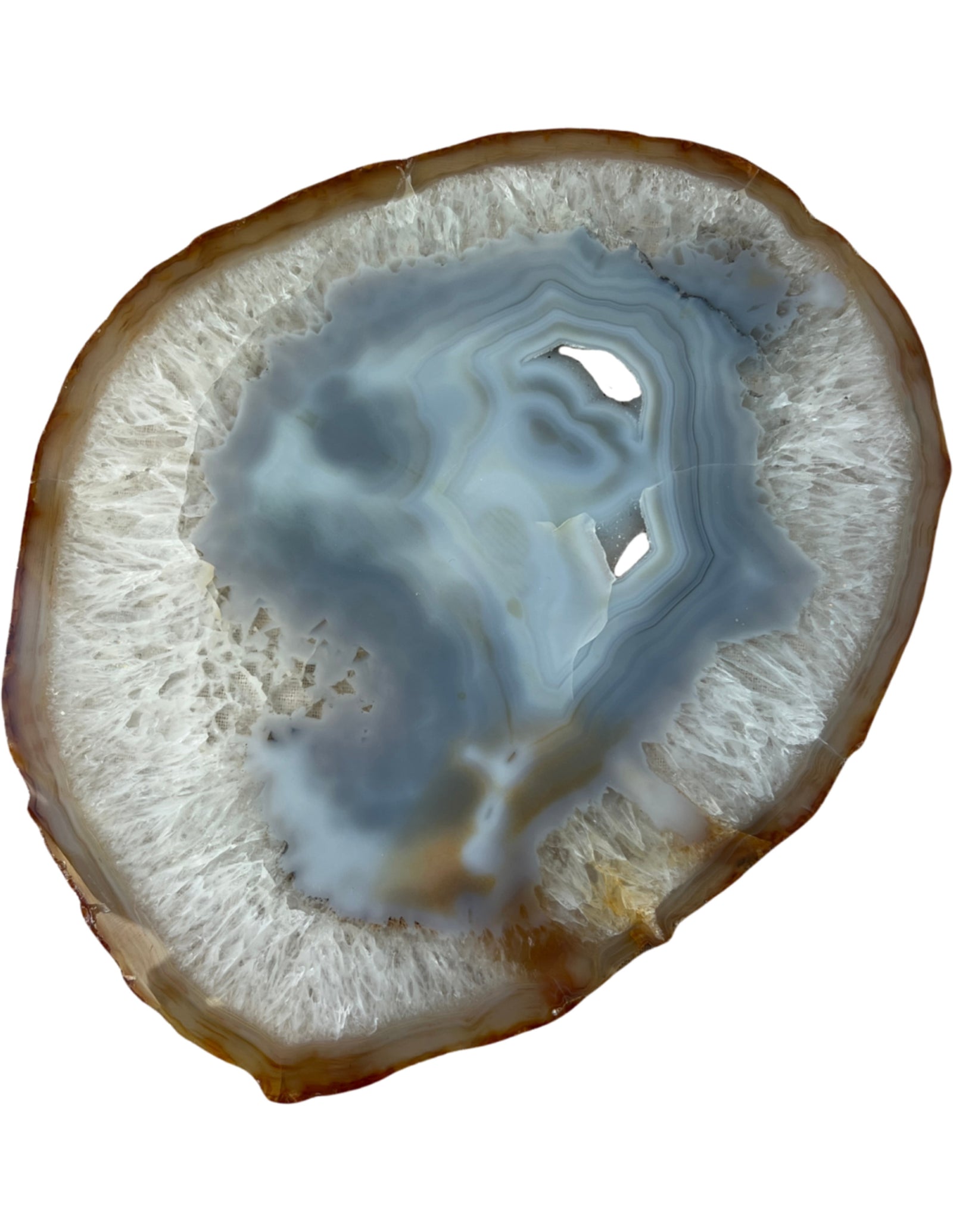 Agaatschijf natuur XL nr.01