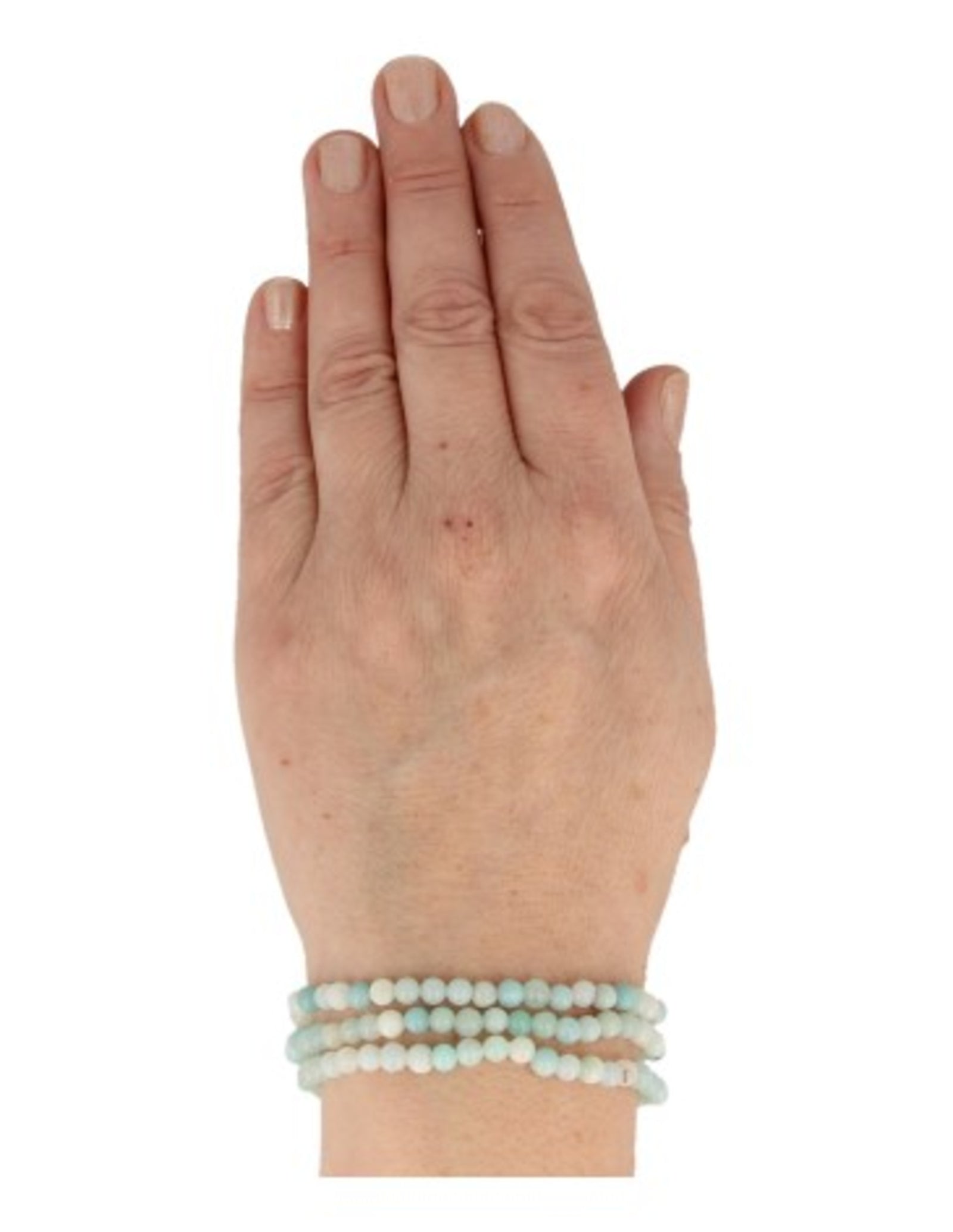 Amazoniet kralenarmband 4 mm