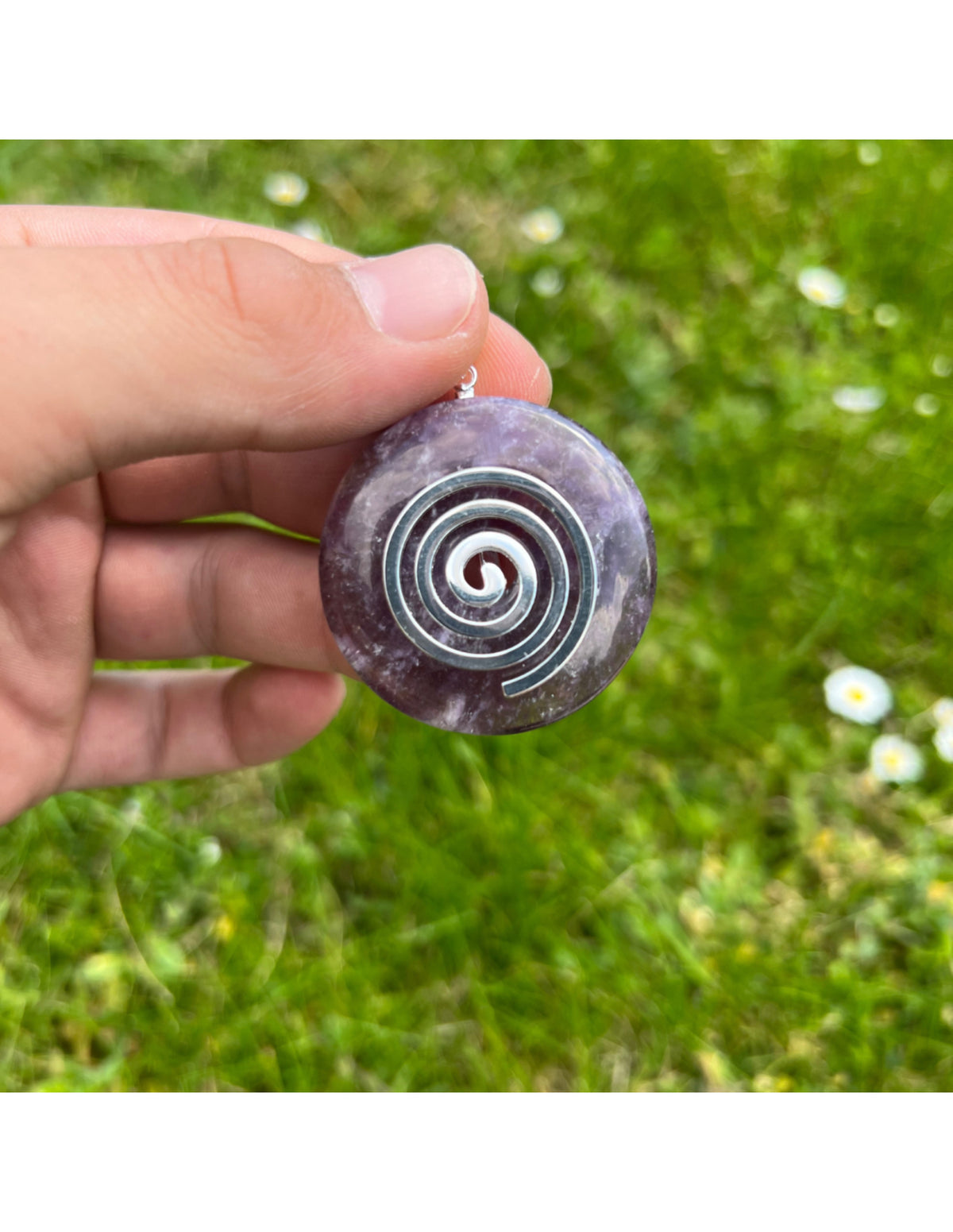 Amethist donut levensspiraal