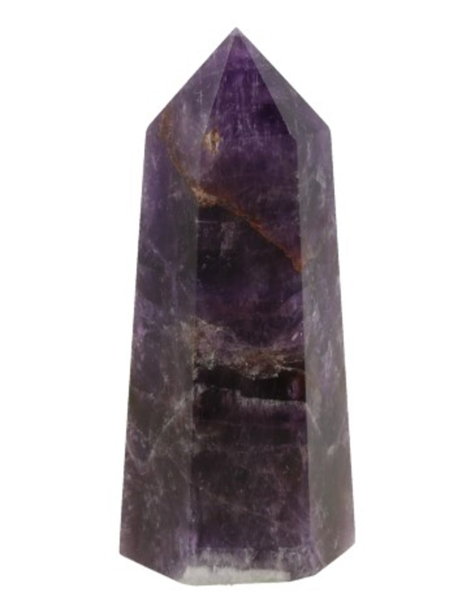 Amethist edelsteen punt 7-8 cm