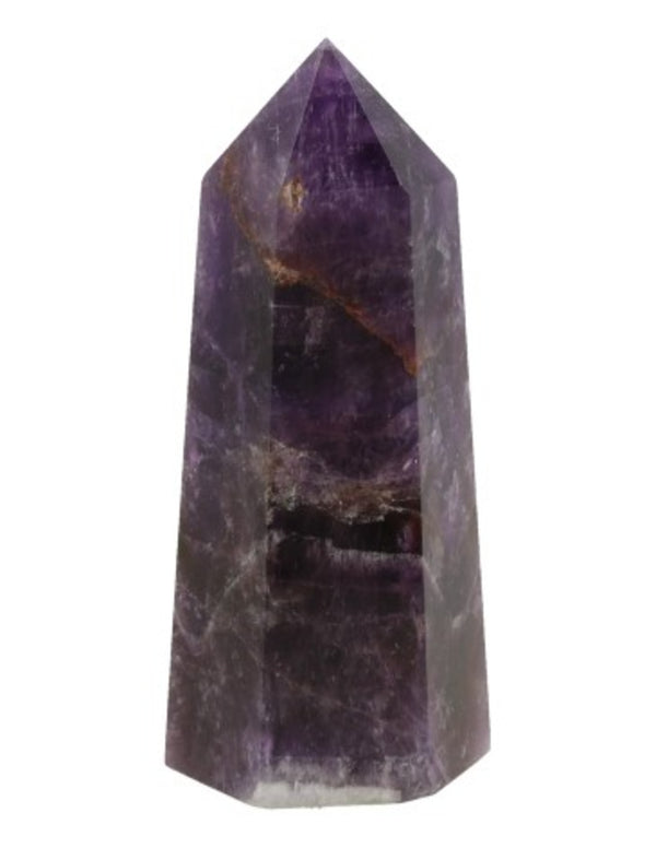 Amethist edelsteen punt 7-8 cm