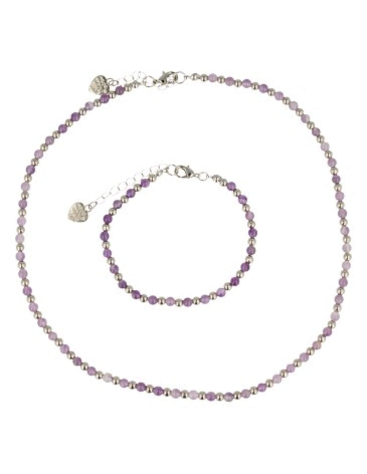 Amethist Ibiza love ketting