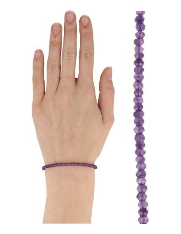 Amethist summer vibes edelsteen armband