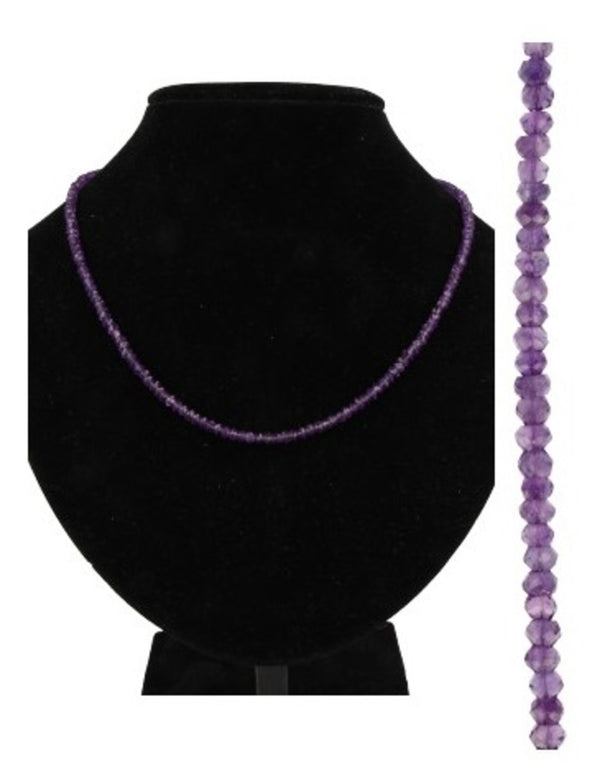 Amethist summer vibes edelsteen ketting