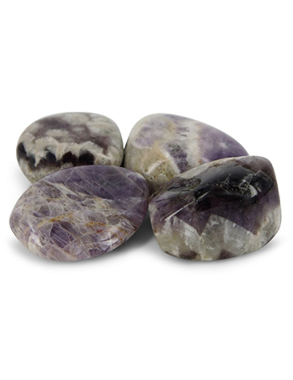 Amethistkwarts edelsteen trommelstenen 500 gr. (mt2-3)