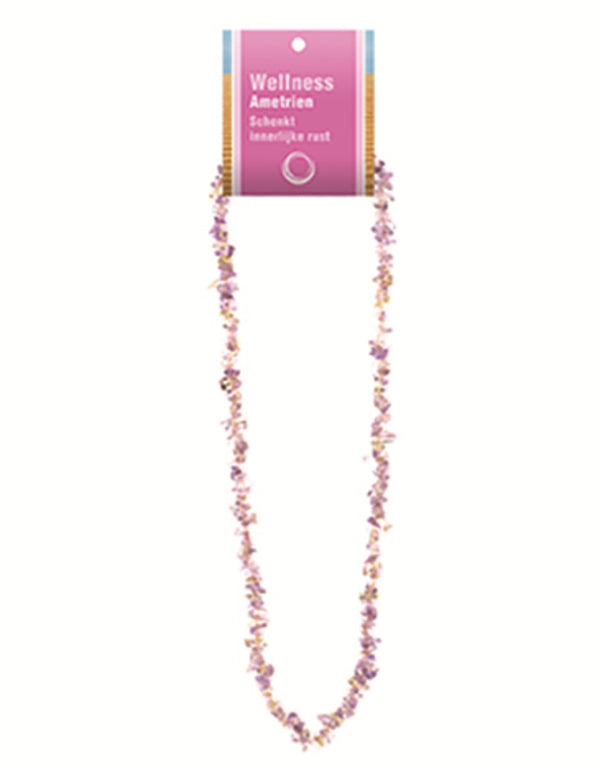 Ametrien edelsteen splitketting