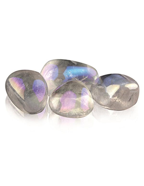 Angel Aura 100 gr. edelsteen trommelstenen (mt2-3) (gecoat)
