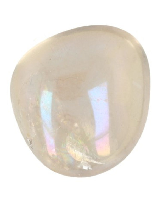 Angel Aura trommelsteen ca. 25-30 mm (gecoat)