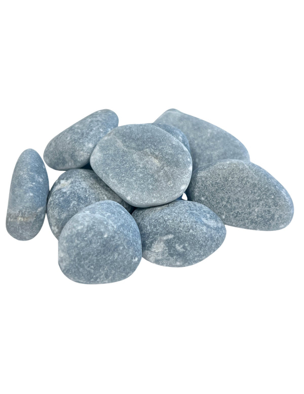 Angeliet edelsteen trommelstenen grof getrommeld 100 gr. (mt3)