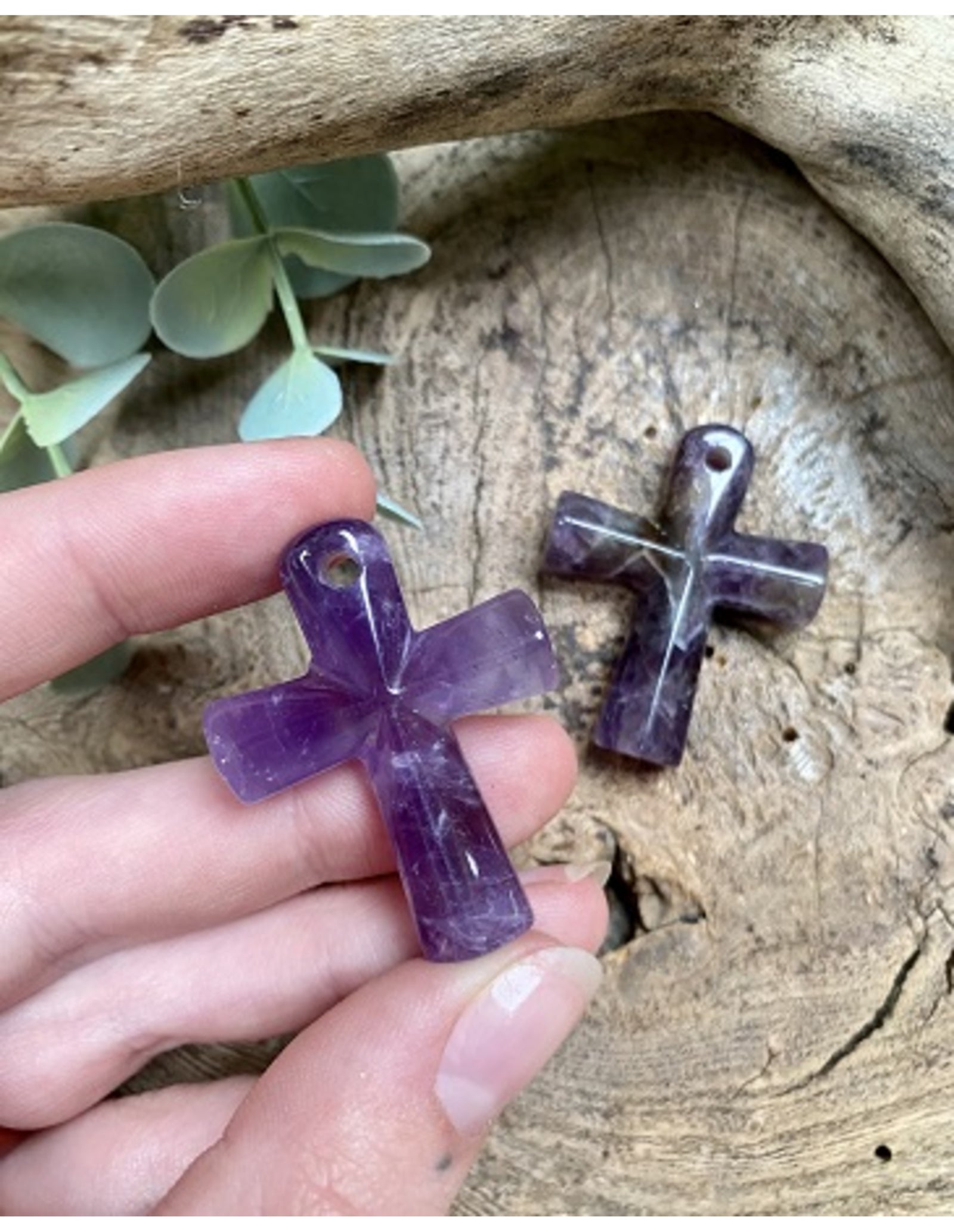 Ankh teken Amethist