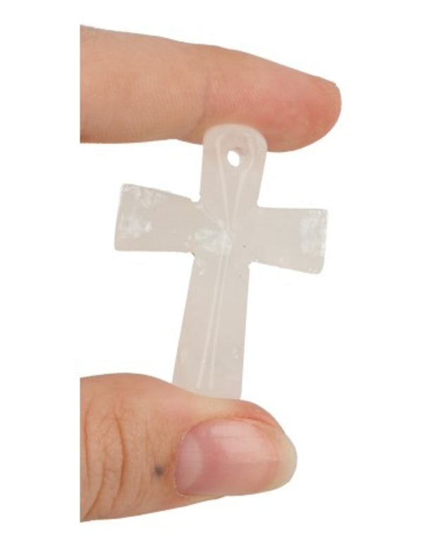 Bergkristal edelsteen Ankh hanger