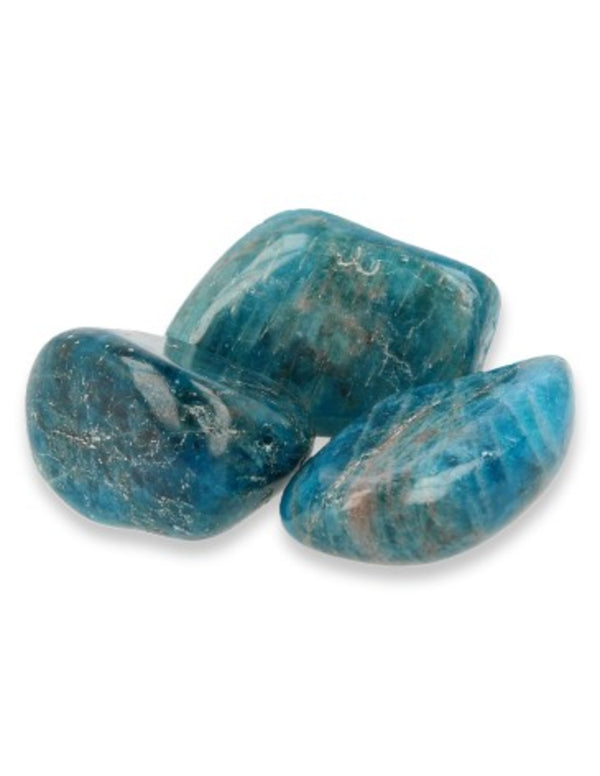 Apatiet blauw 200 gr. edelsteen trommelstenen (mt3)