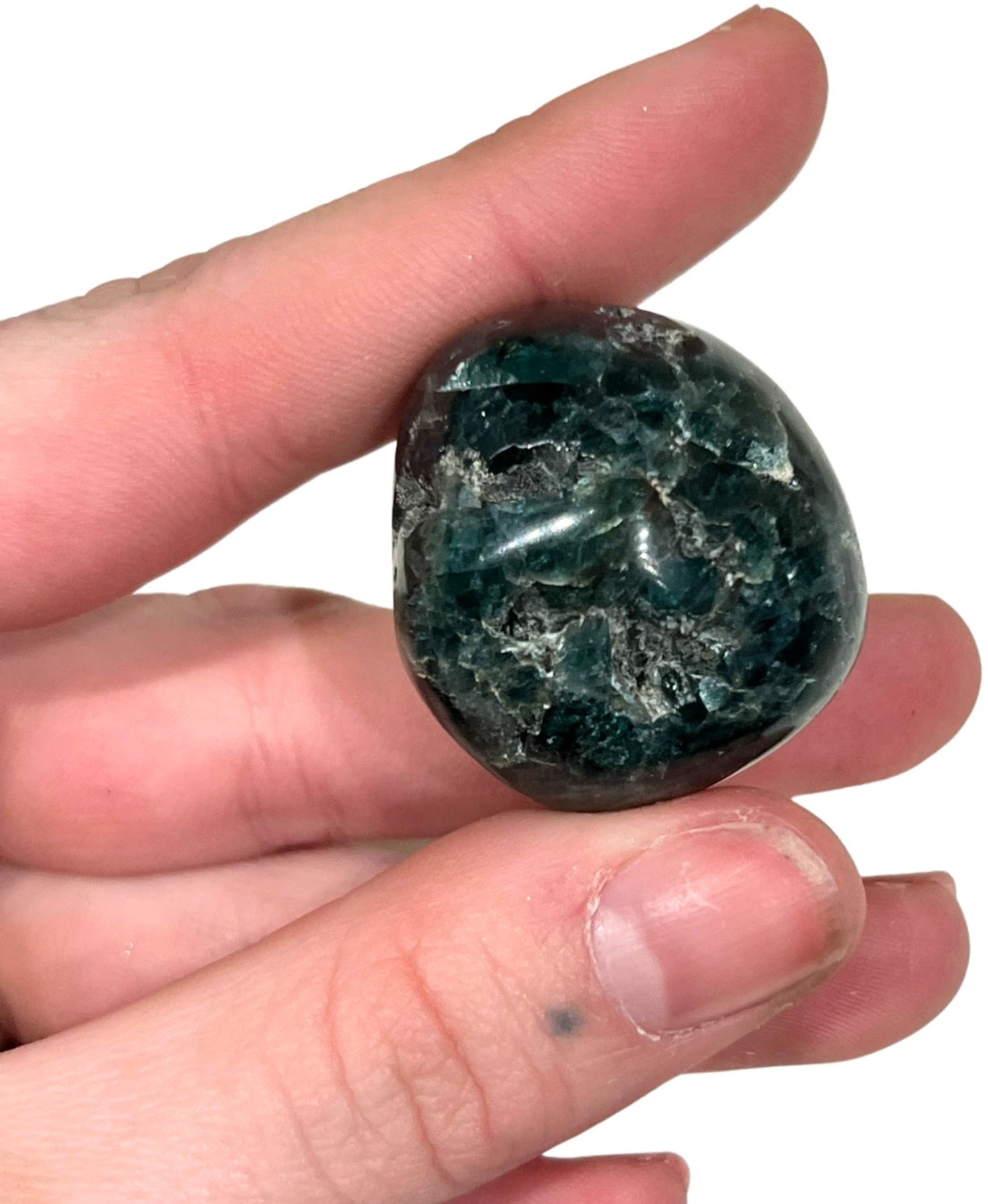 Apatiet groen 500 gr. trommelstenen (mt3)