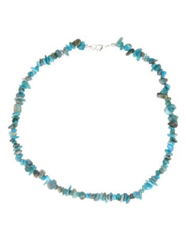 Apatiet edelsteen splitketting
