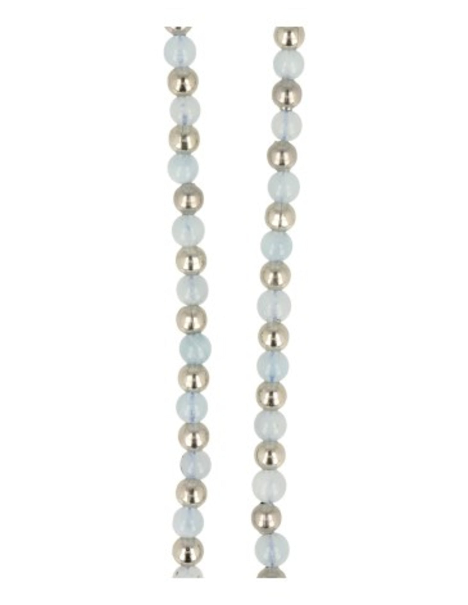 Aquamarijn Ibiza love ketting