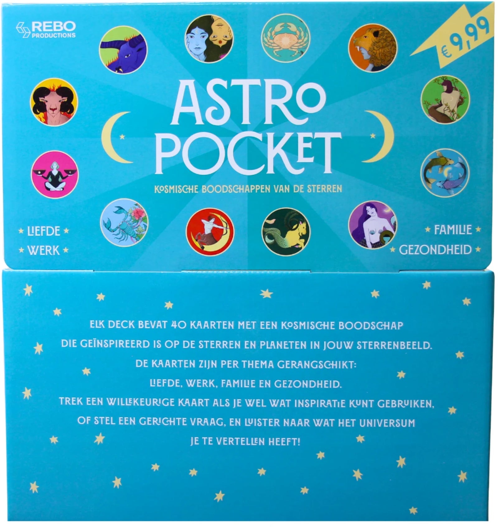 Astro pocket - Display met 12 sterrenbeeldkaarten
