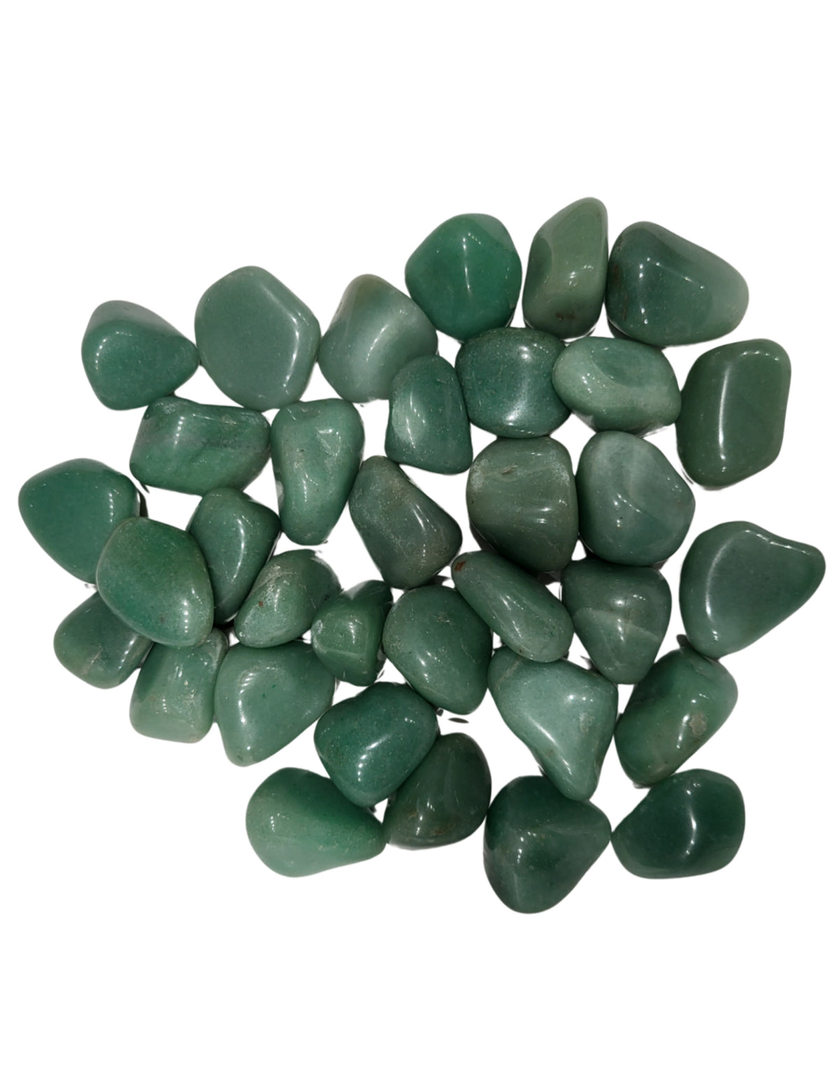 Aventurijn groen 500 gr. trommelstenen (mt3)
