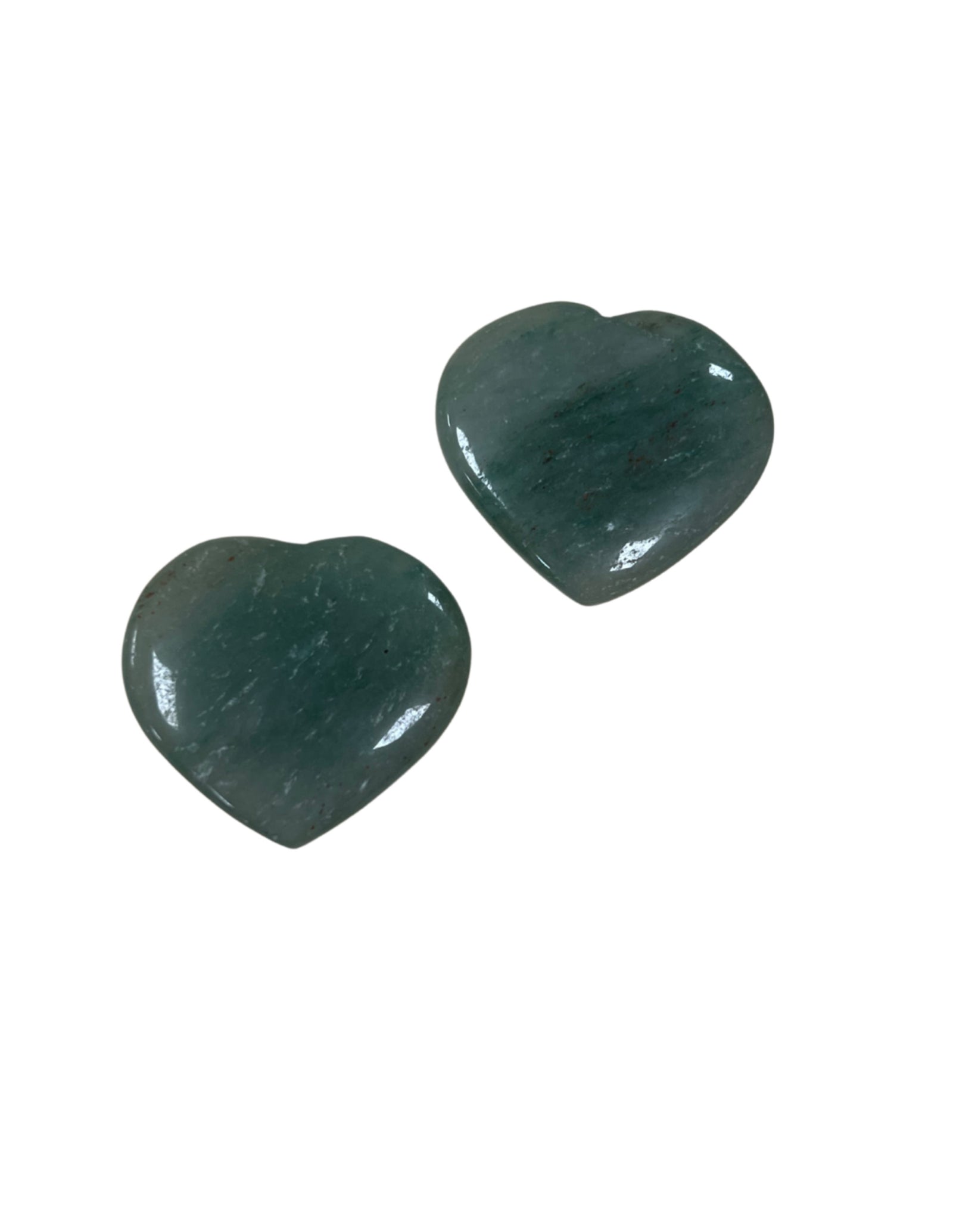 Aventurijn groen edelsteen hart 30 mm