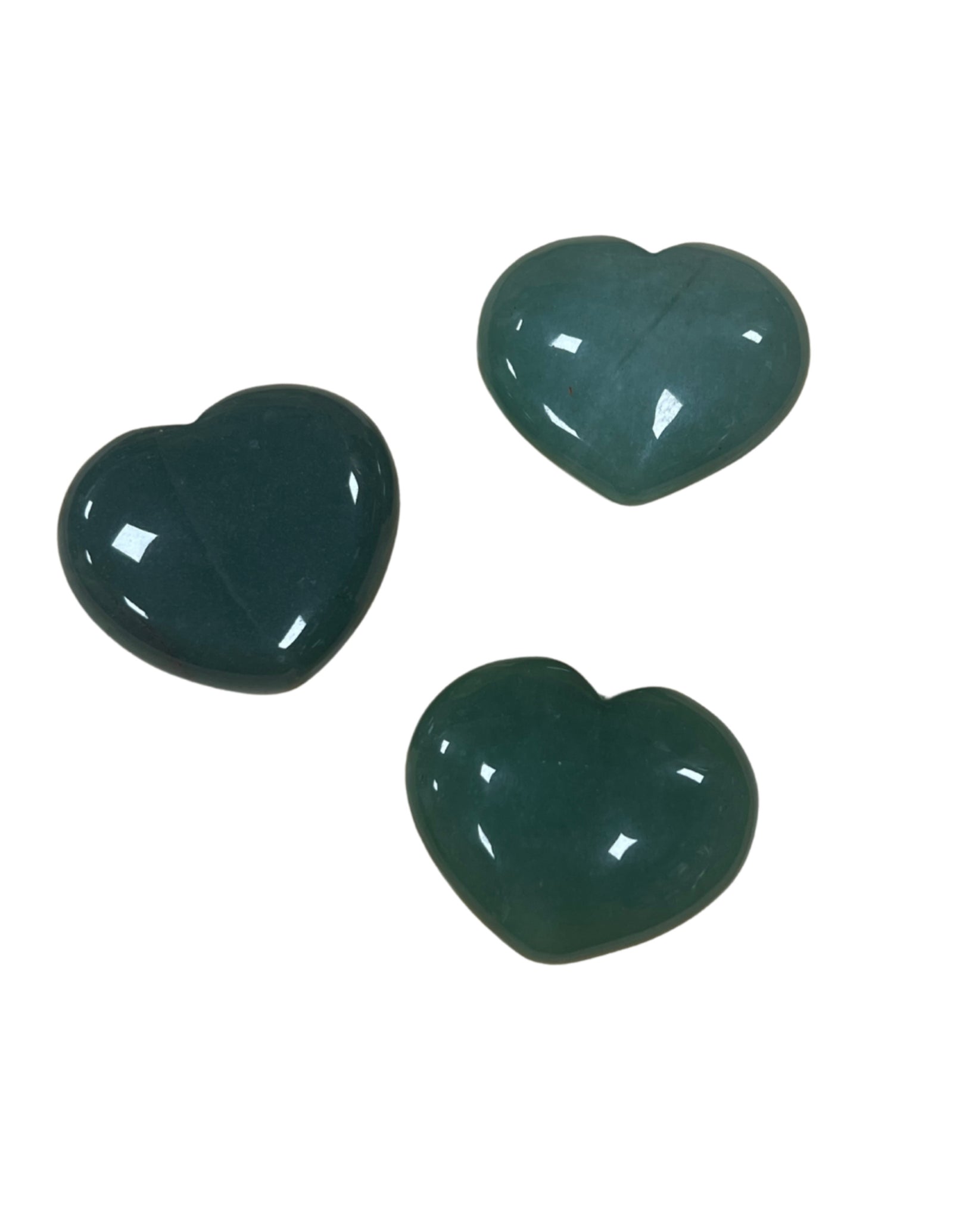Aventurijn groen edelsteen hart 45 mm