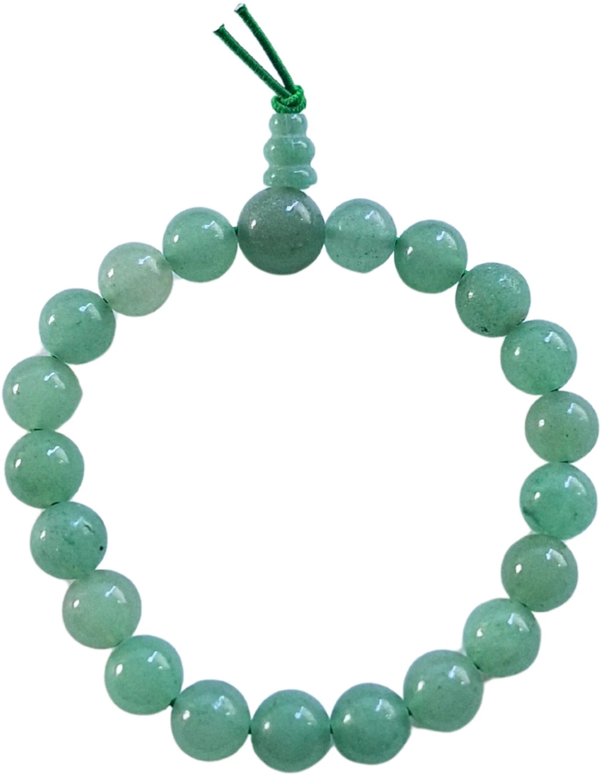 Aventurijn groen powerbead armband