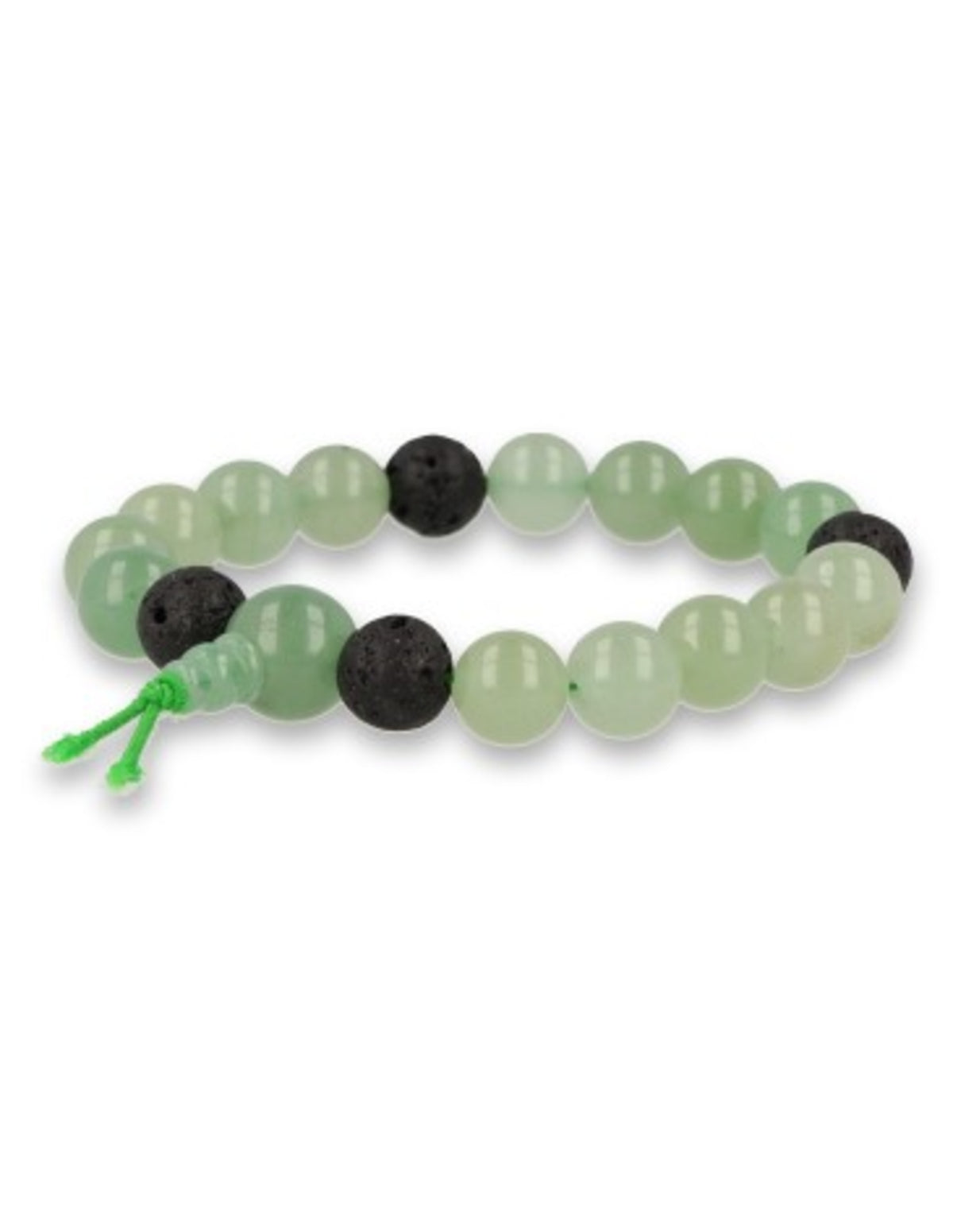 Aventurijn groen powerbead mannen - extra lange armband