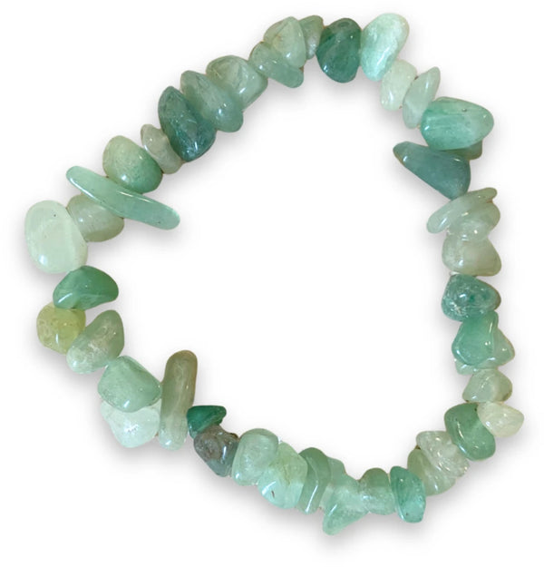 Aventurijn groen edelsteen splitarmband