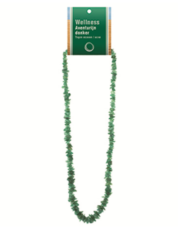 Aventurijn groen edelsteen splitketting