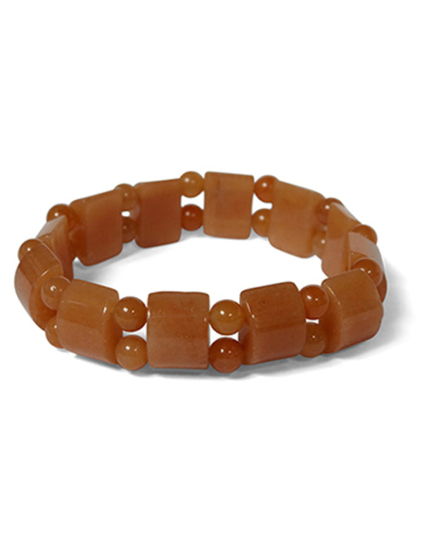 Aventurijn oranje fantasy edelsteen armband