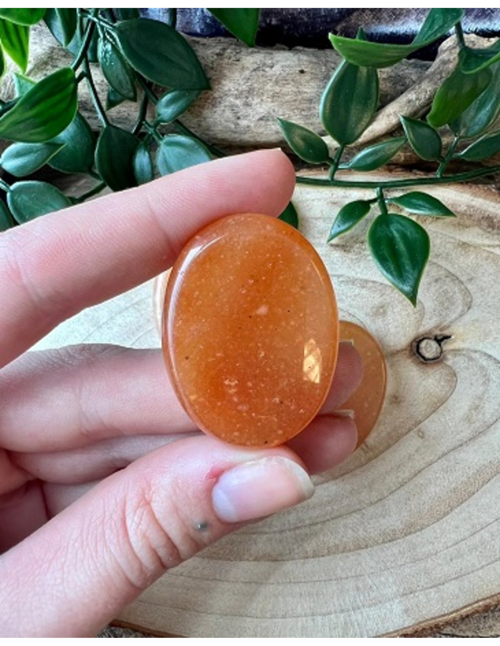 Aventurijn oranje zaksteen