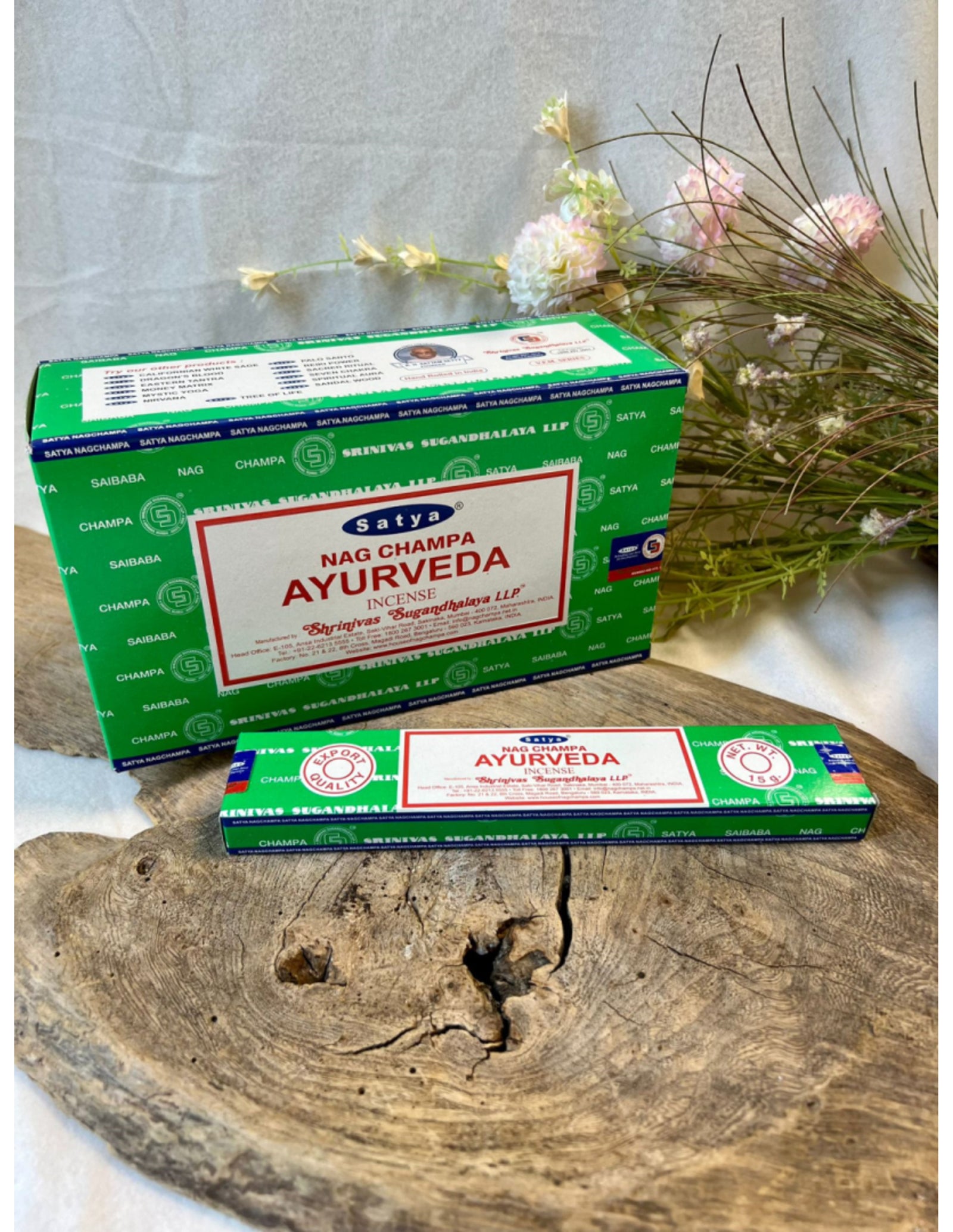 Ayurveda wierook Satya 15 grams - doos van 12 st.