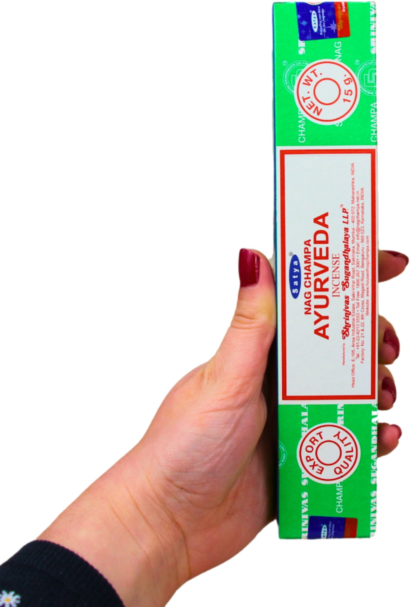 Ayurveda wierook stokjes Satya 15 grams