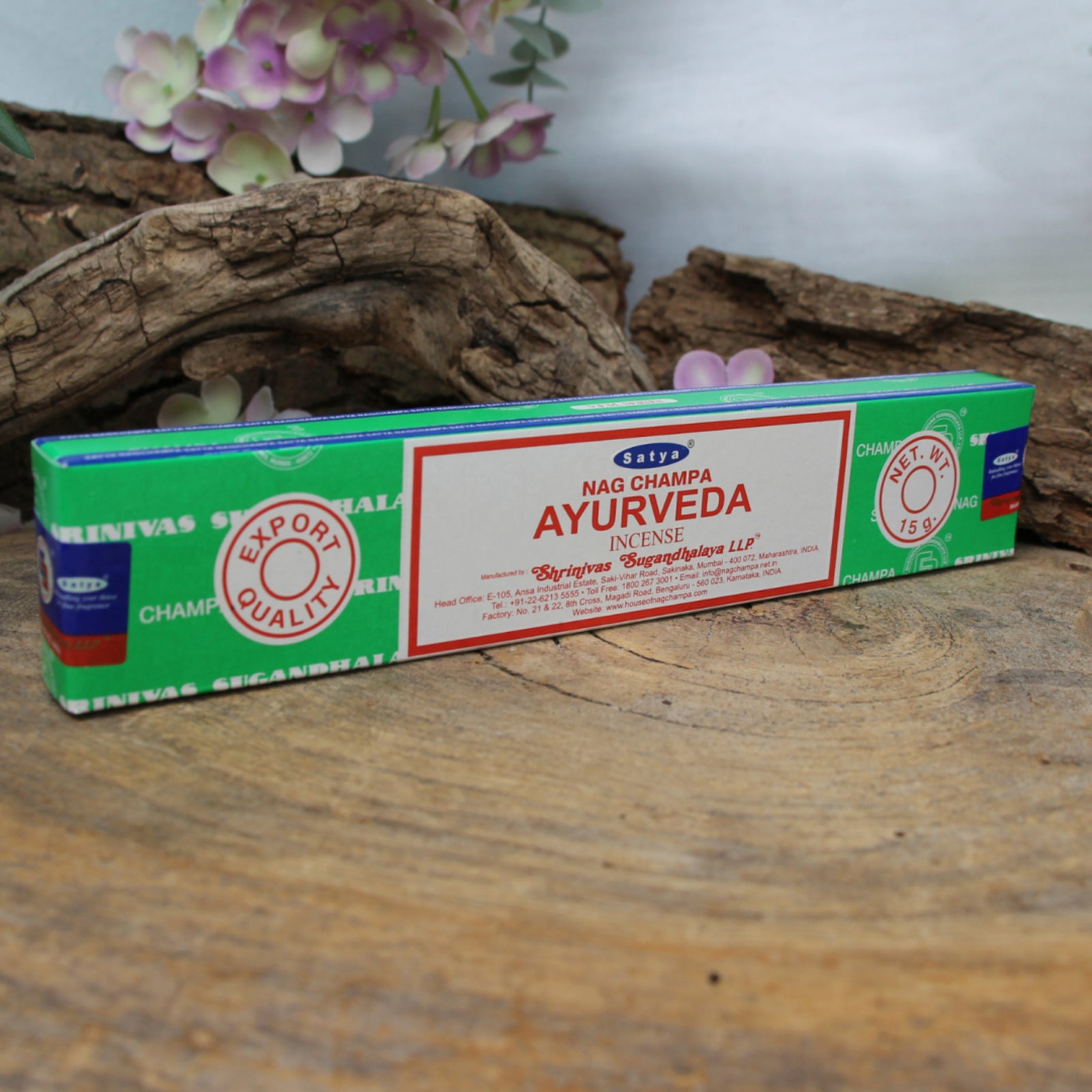 Ayurveda wierook stokjes Satya 15 grams