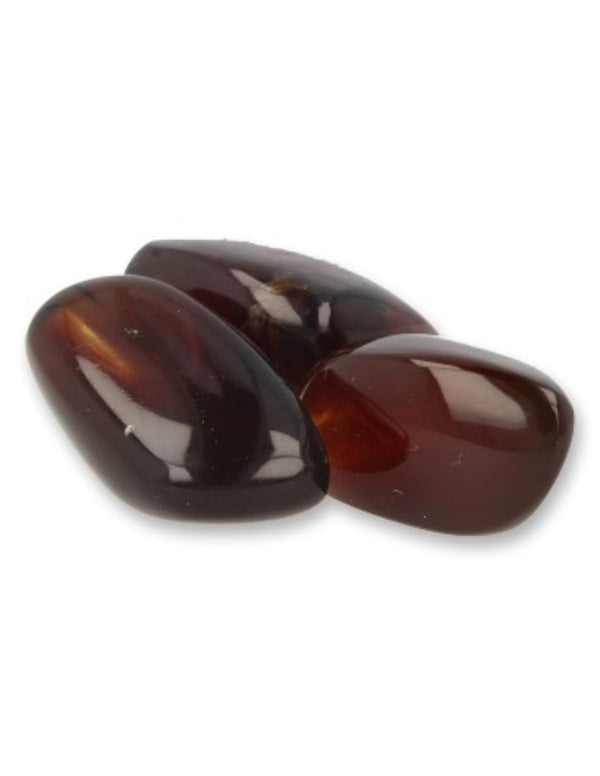 Barnsteen blauw edelsteen trommelstenen 25 gr. (mt3)