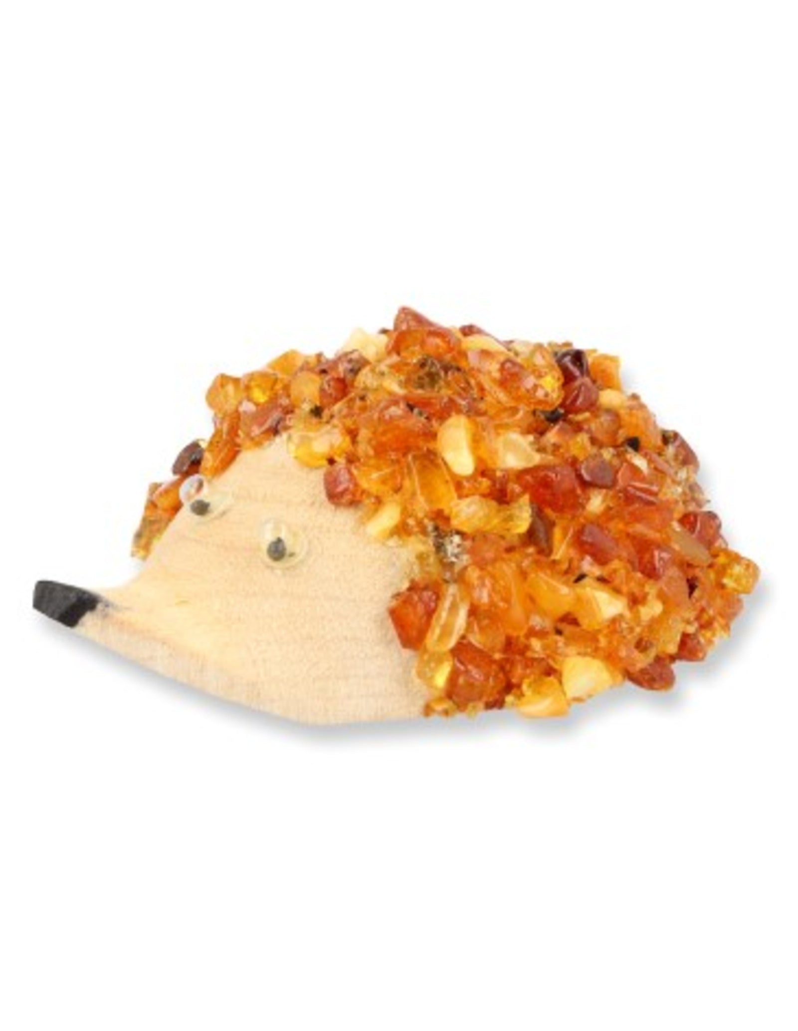Barnsteen edelsteen dier egel