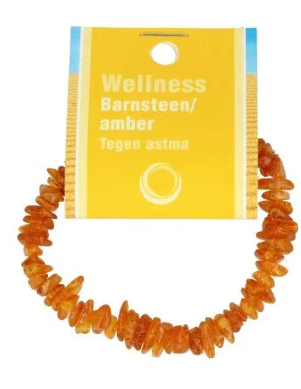 Barnsteen geel edelsteen splitarmband