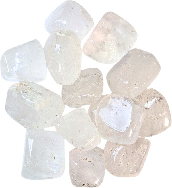 Bergkristal AB 250 gr. edelsteen trommelstenen (mt3)