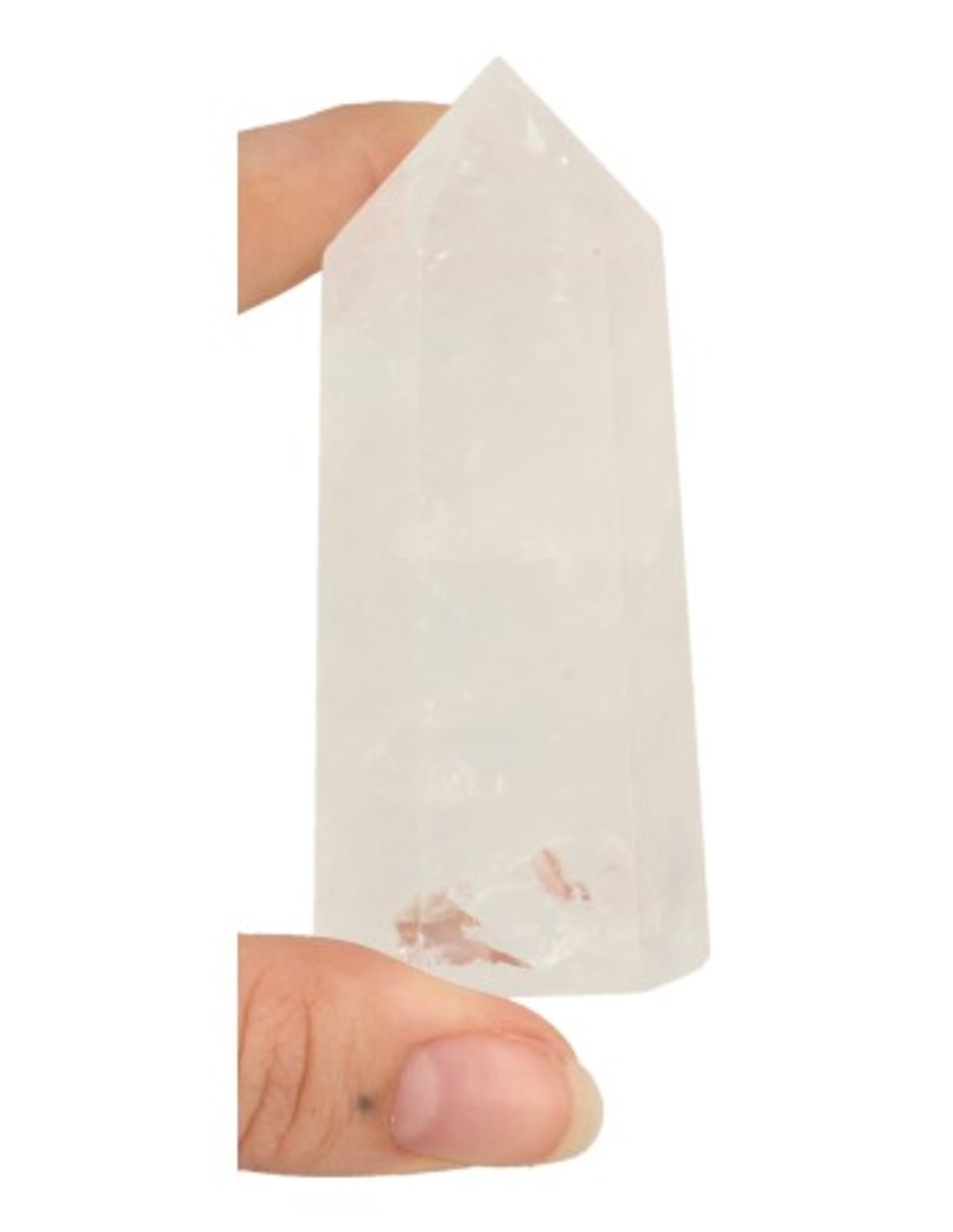 Bergkristal edelsteen punt 7-8 cm