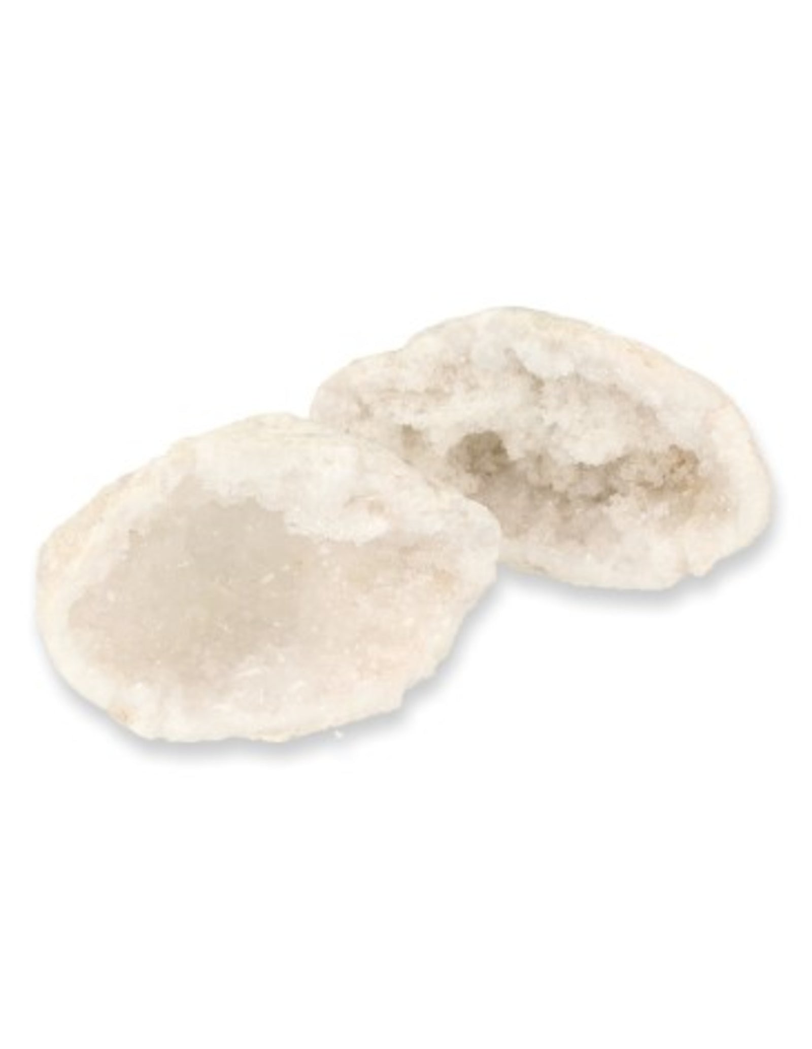 Bergkristal geode klein paartje
