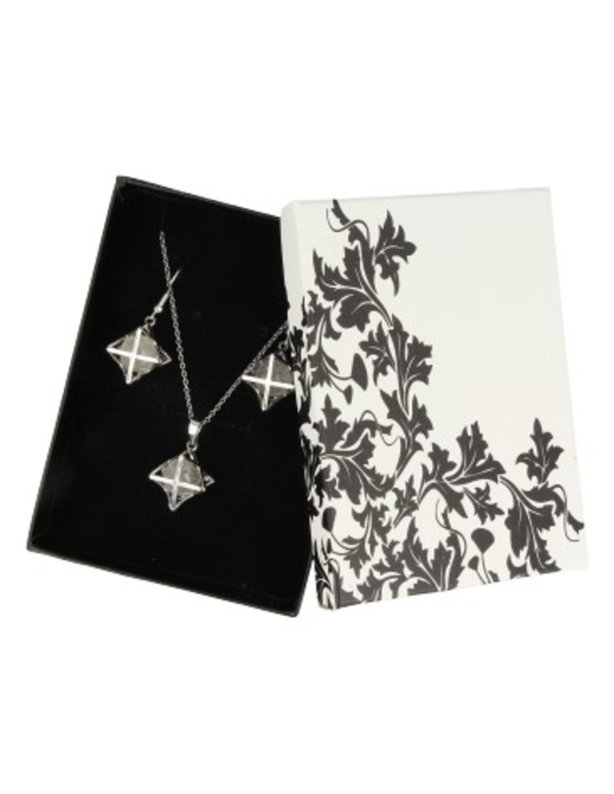 Bergkristal Merkabah sieraden set