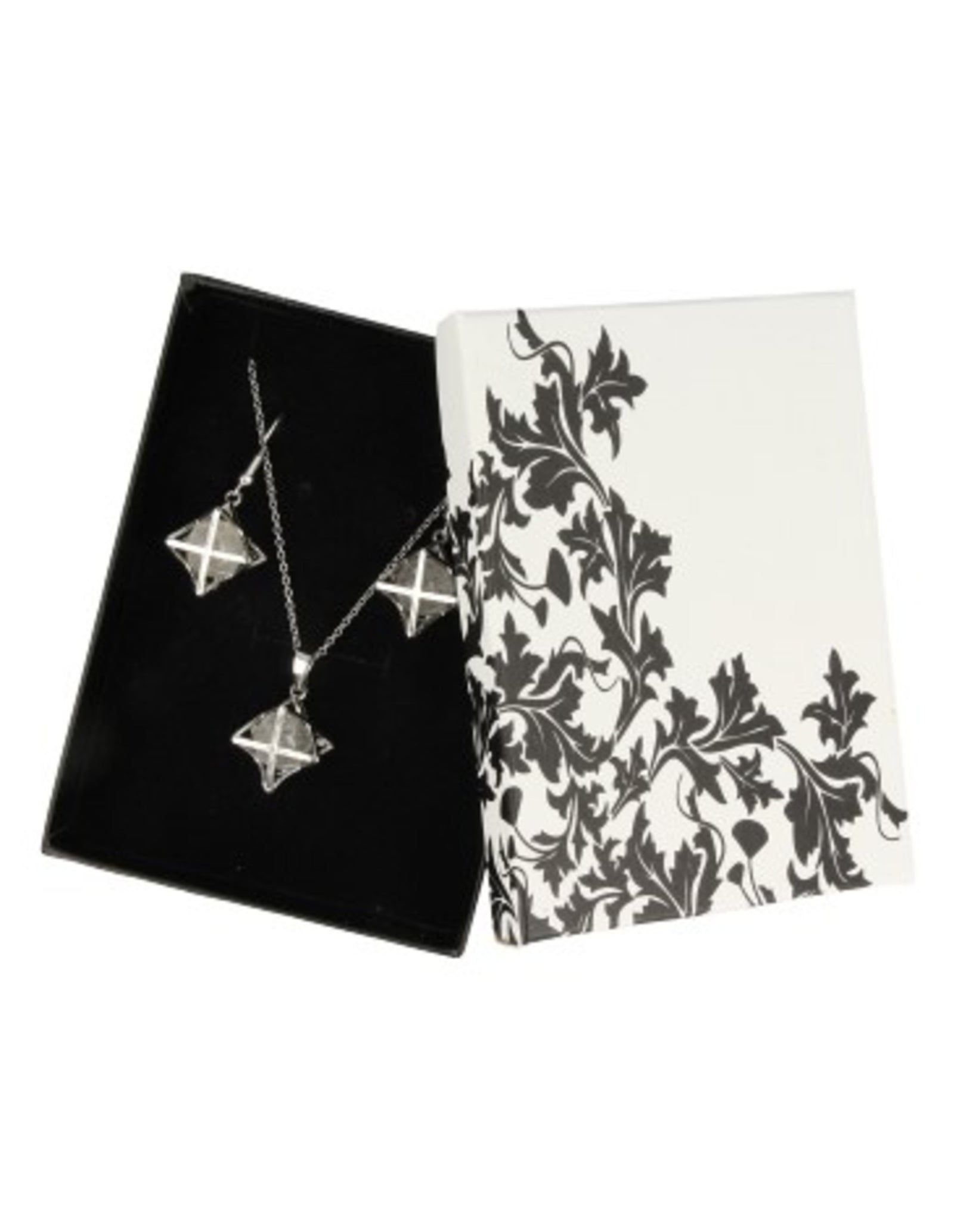 Bergkristal Merkabah sieraden set
