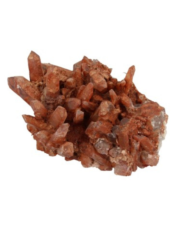 Bergkristal rood ruwe edelsteen 10-30 gram