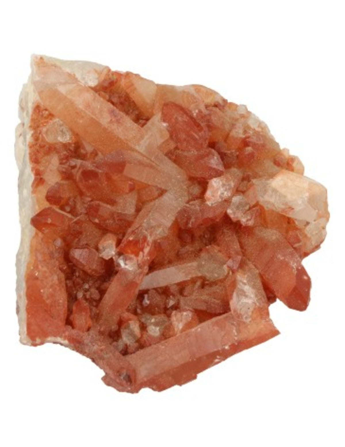 Bergkristal rood ruw 10-30 gram