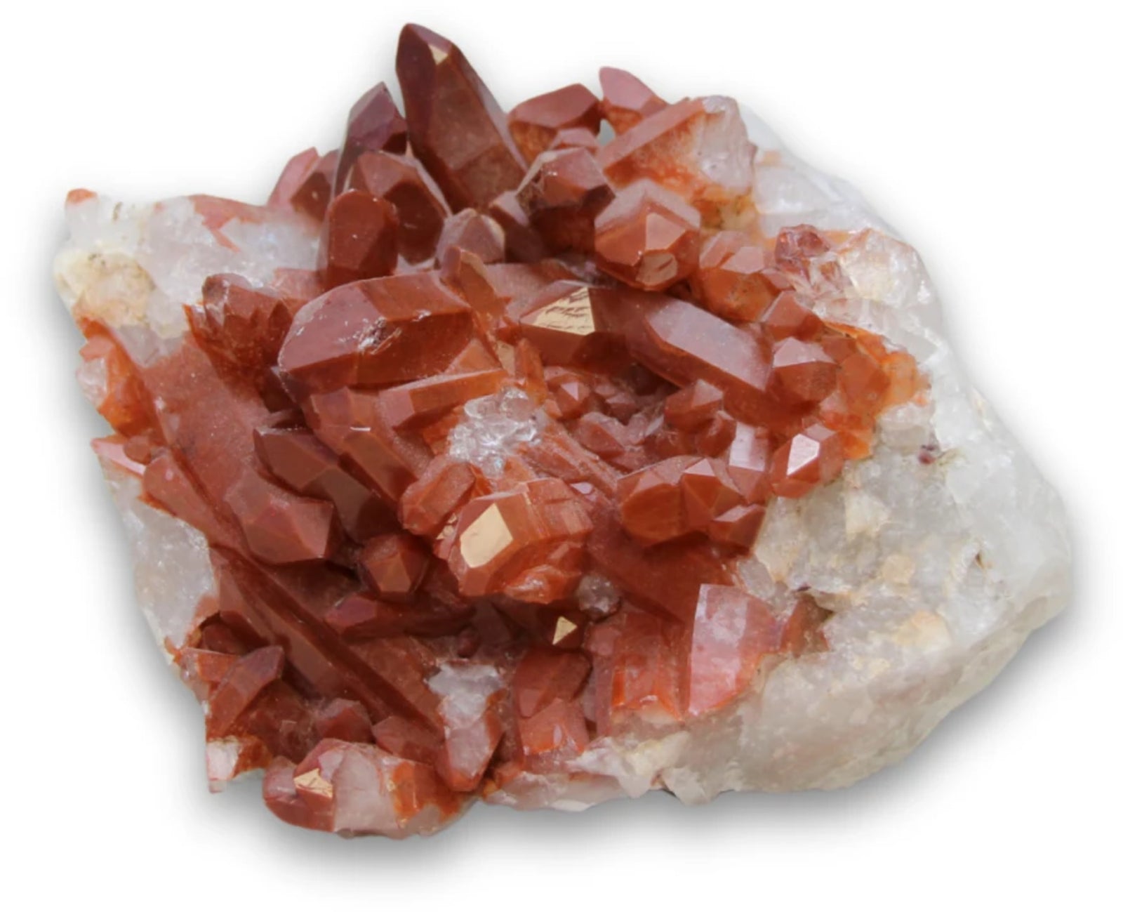 Bergkristal rood ruw nr.34