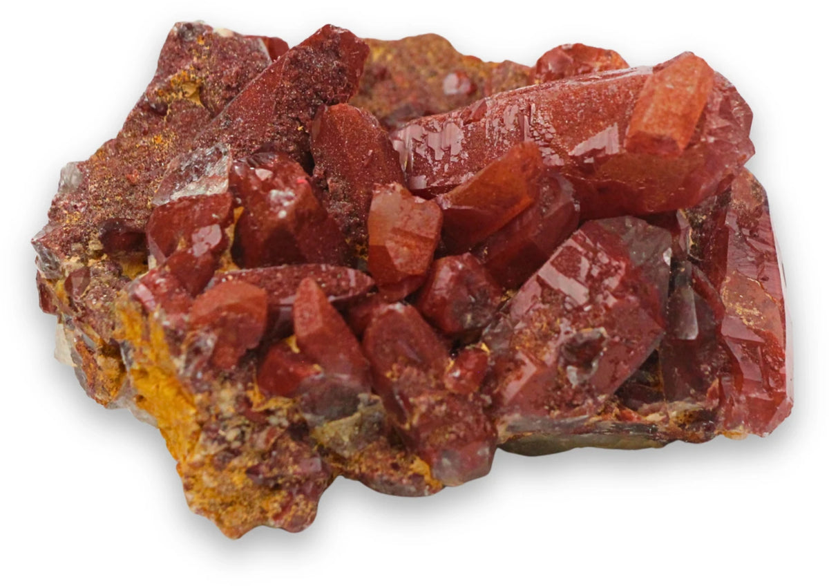 Bergkristal rood ruw nr.41