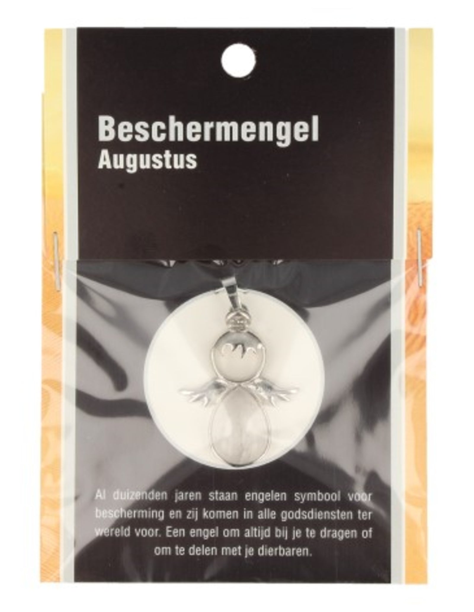 Beschermengel Augustus op kaartje