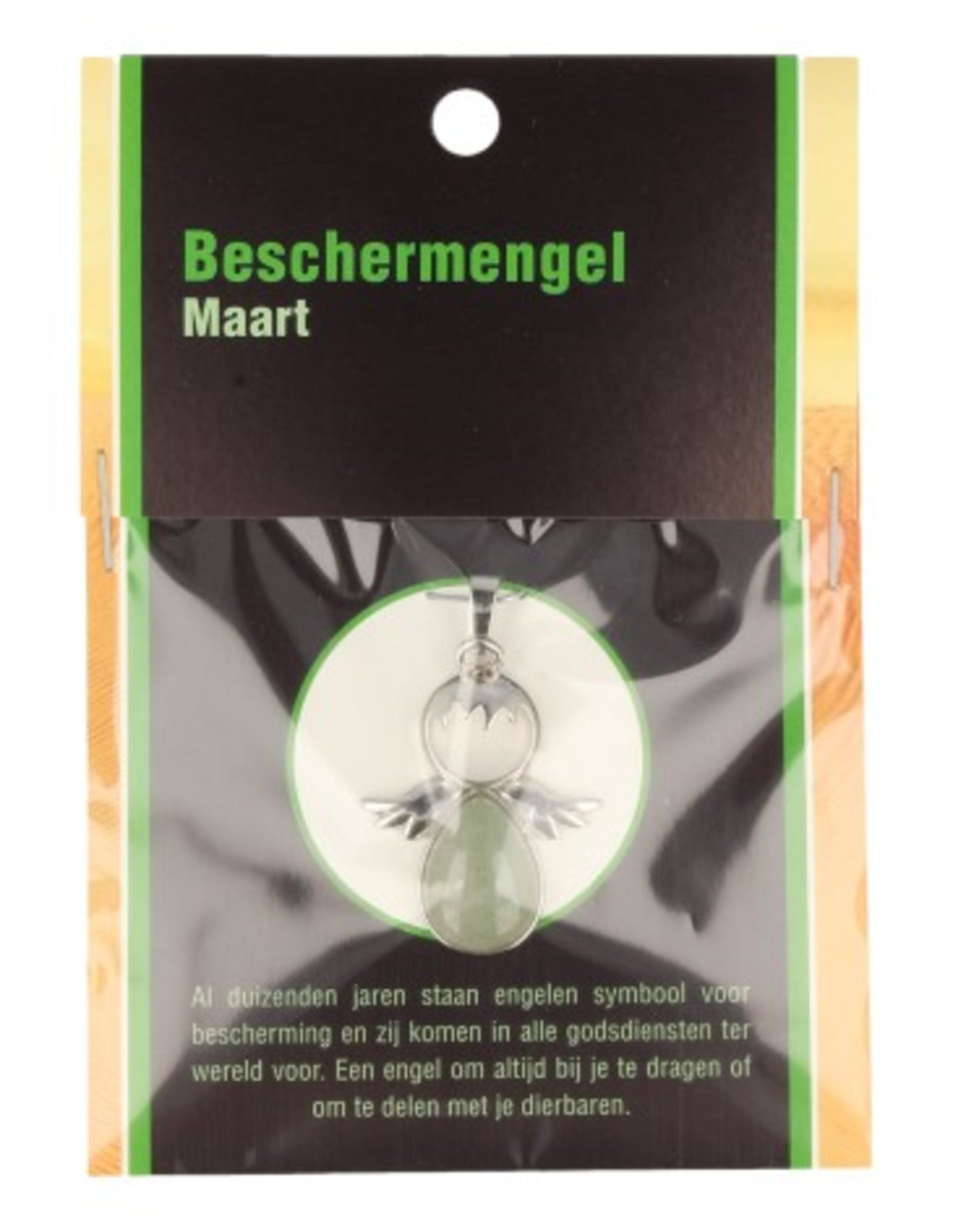 Beschermengel Maart op kaartje