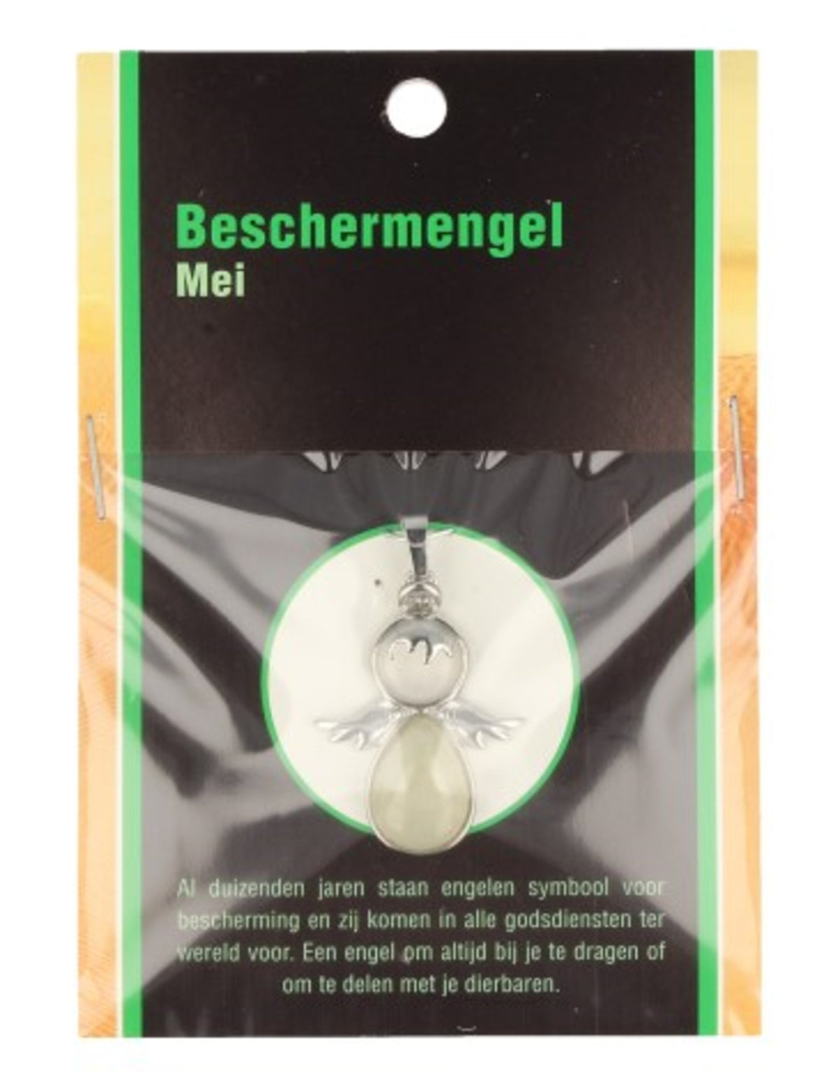 Beschermengel Mei op kaartje