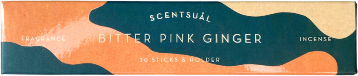 Bitter Pink Ginger Scentsual Nippon Kodo - Wierook Stokjes
