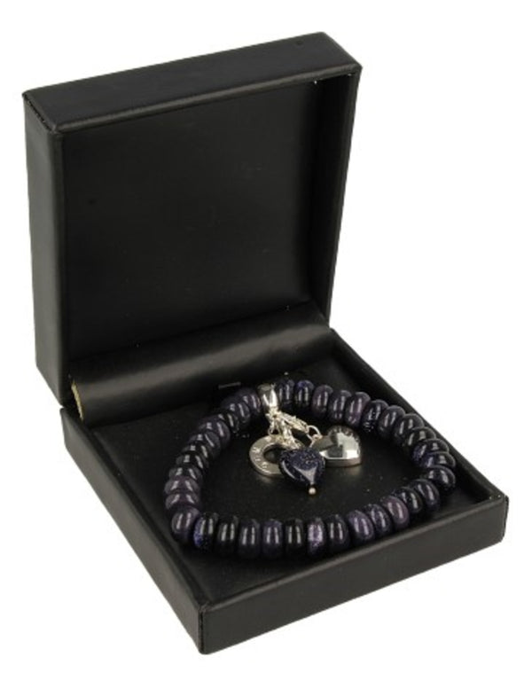 Blaufluss Ruby Mania, armband nr 25, rond (synth)